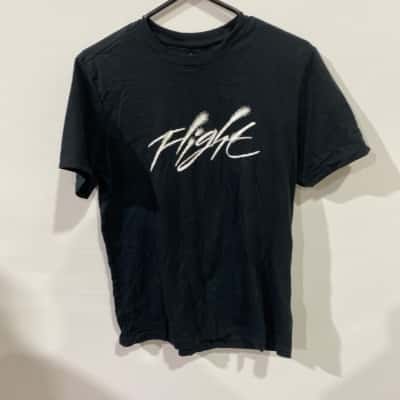 Jordan Air Mens  Size M Short Sleeve T-shirt Black  