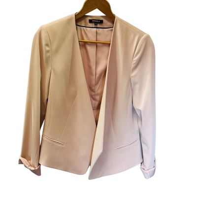 BASQUE Size 12 Open Jacket Pink  
