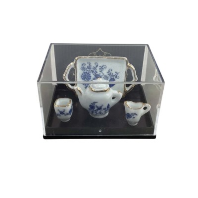 Reutter Porzellan Germany Dollhouse Miniature Tea Set 