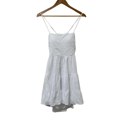 Mooloola Womens  Size 8 Mini Dress White BNWT