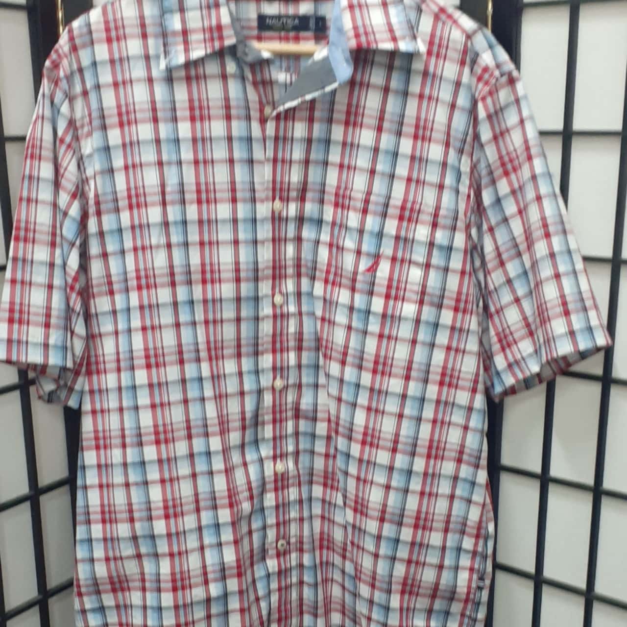 nautica mens short sleeve shirts