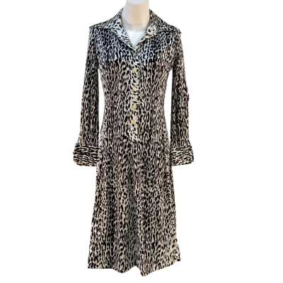 Marianna Italy Womens Size S Maxi Dress Black / White 