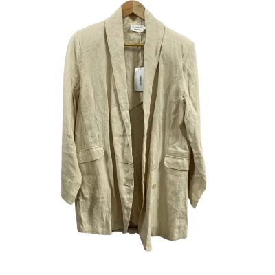 Flannel Womens  Size 1 Noa Blazer Natural