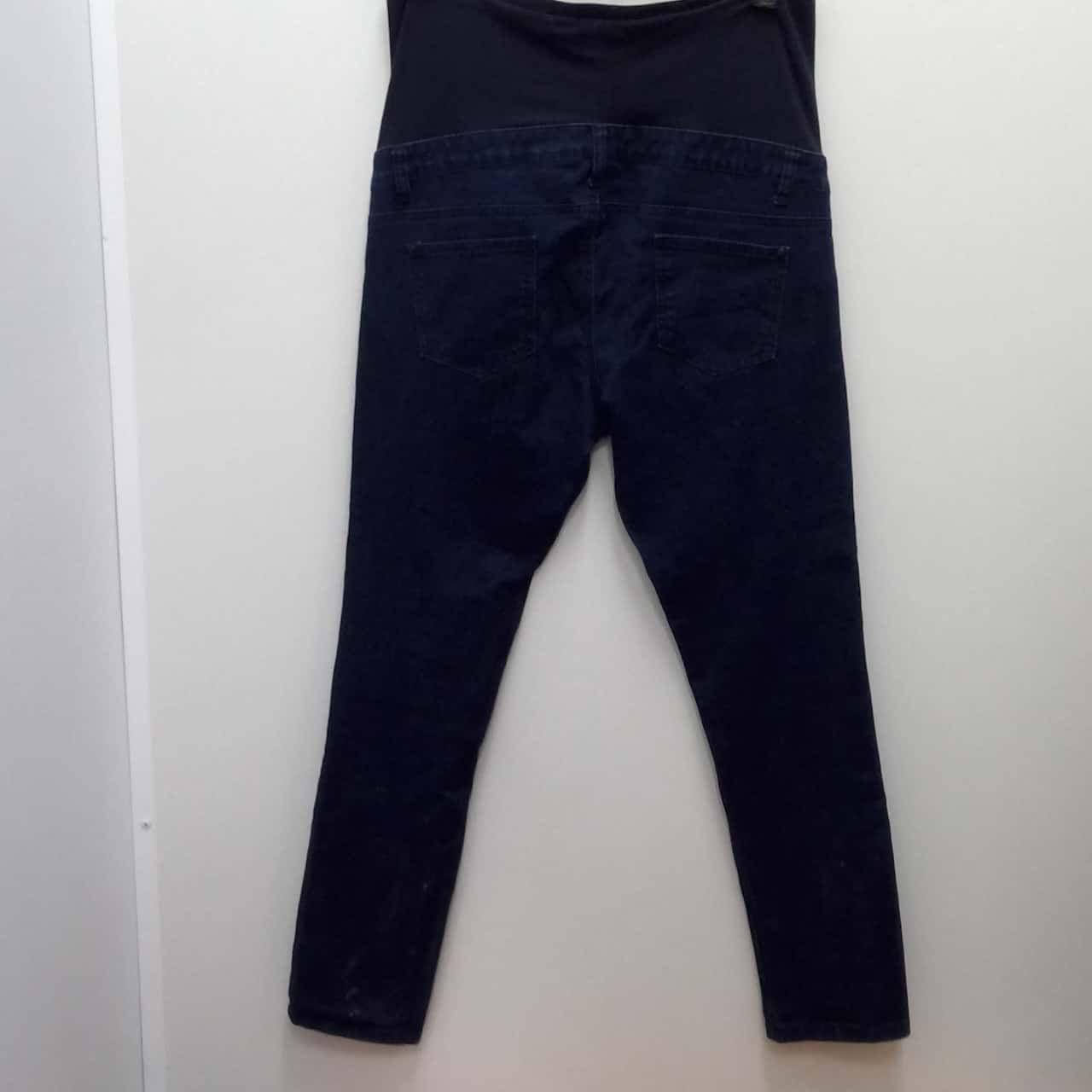 MATERNITY Womens TARGET Size 16 Skinny Jeans Black