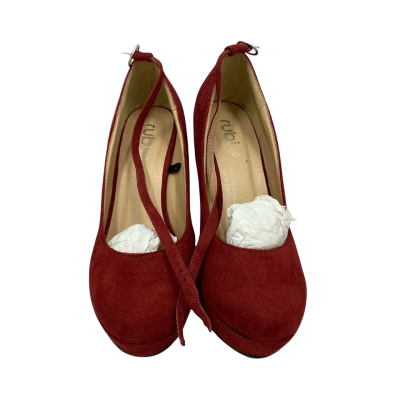 Womens Rubi Red Wedges Size 37 