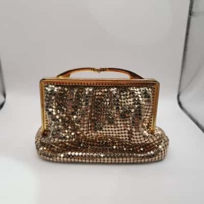 Glomesh Womens Purse Gold 