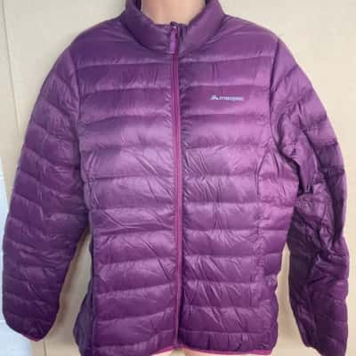 Macpac Womens  Size 14 Puffer Jacket Purple 