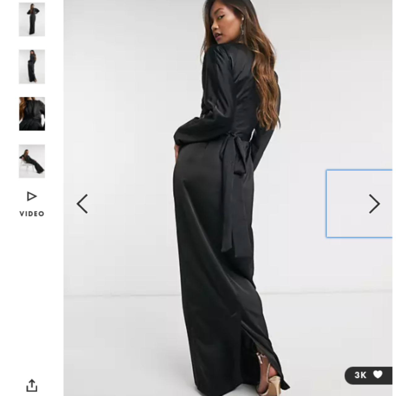 chinese dress ladies Asos Design Satin Maxi Dress With Batwing Sleeve And Wrap Waist In Mustard  Yellow