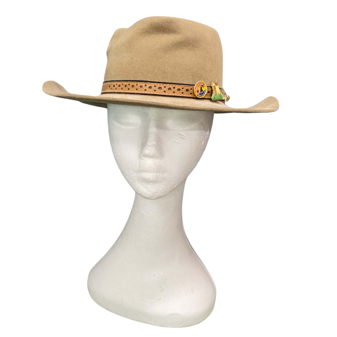 Akubra Mens Brown / Khaki Hat (s)