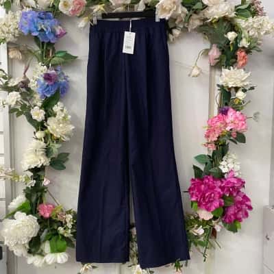 Seed Womens  Size 6 Ankle Length Pants Navy Blue 