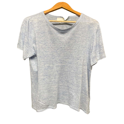 Witchery Womens T-shirts Blue Linen
