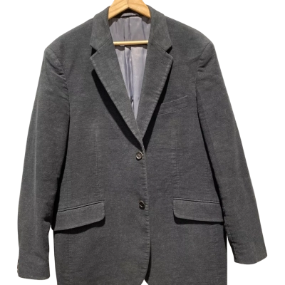 Rodd & Gunn Mens  Size L Blazer Black  / Grey Woven in Italy