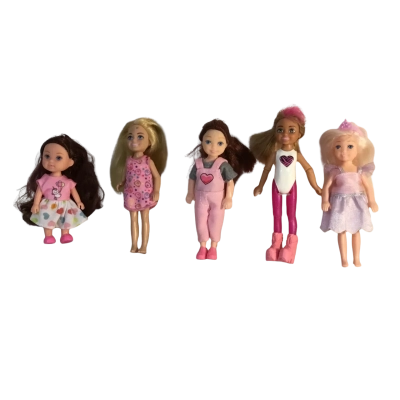 Assorted Dolls as pictured