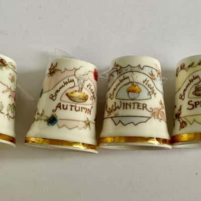 Royal Doulton - 4 - Thimbles “Brambley Hedge” seasons