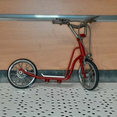 Red Scooter Die Cast Metal