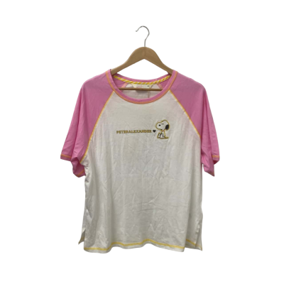 Peter Alexander Womens  Size M Peanuts Pyjama Top Multicoloured 