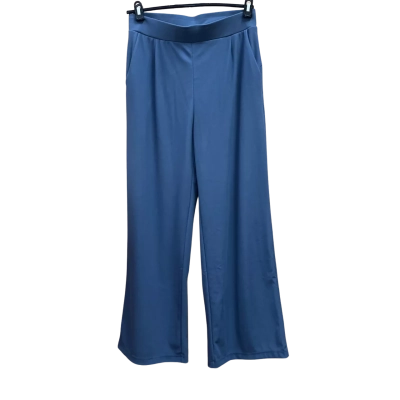  Womens  Size M Wide Leg Pants Blue 
