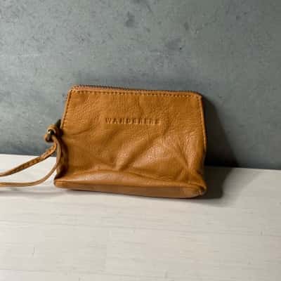 Wanderers Tan Leather Card Wallet 