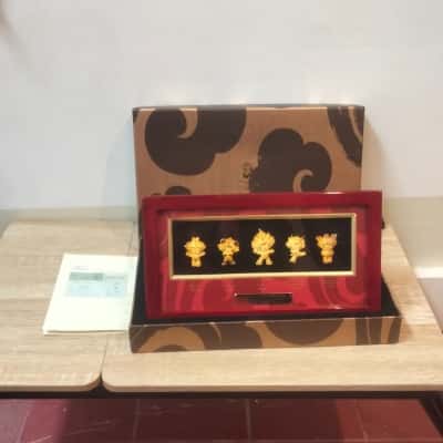 Beijing 2008 Plated Gold of Embossement Fuwa II