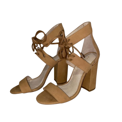 Kookai Chunky Brown Heels Size 36