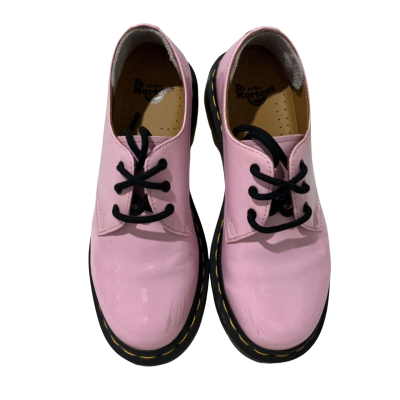 Dr Martens Pink Low Cut Shoes Size UK 4 / US Ladies 6