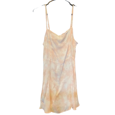 Cotton On Womens  Size L Casual Dress Pink  / White 
