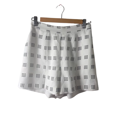 C/MEO Collective Womens  Size 8 Shorts Black  / White 