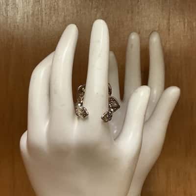  Womens Ring Silver stamped925