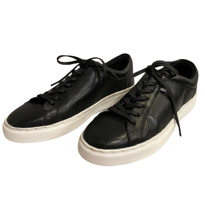 AQ by Aquila Mens Leather Shoes Size 44 Black  