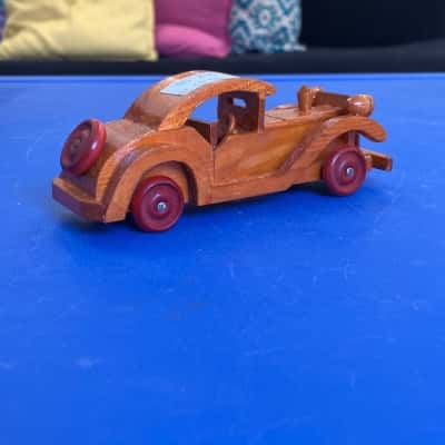 Vintage-looking Wooden Car