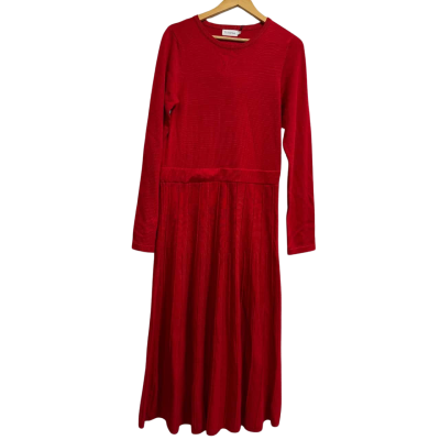 Tussah Dress Womens  Size 18 Red 