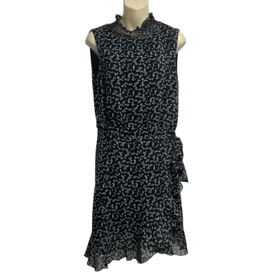 Decjuba Size 8 Black Dress   