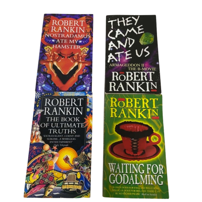 4x Vintage Robert Rankin Books