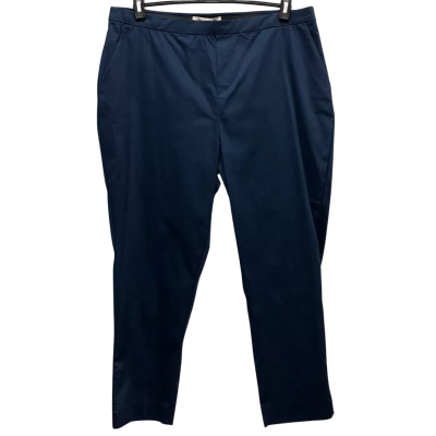 Noni B Women's  Size 18 High Waist/ Straight Leg Pants Blue 