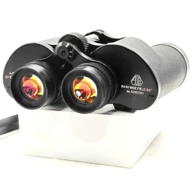 Asahi Pentax 8x40 Wide Field 9.5° Binoculars With Half Case - See Description