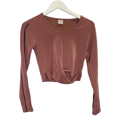 Jaggad Womens  Size M Long Sleeve Top Pink  