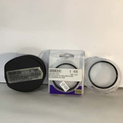Assorted Camera Filters as pictured