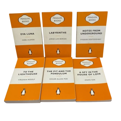 Penguin Books Set of 6 Books