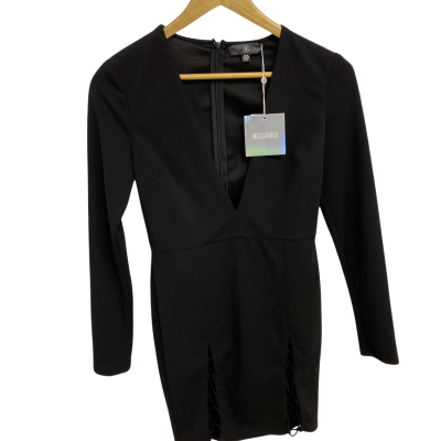Missguided Womens  Size 8 Black Dress