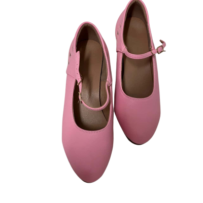  Womens  Size 42 Heels Pink  Dance Shoes