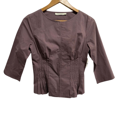 Veronica Maine Womens Top Size 8 Brown BNWT