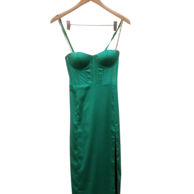 Size S Meshki Green Corset Top Dress