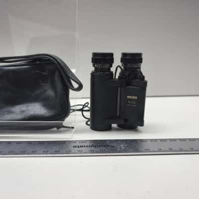 Vintage Zeiss 8x20 Compact Binoculars West Germany with Leather Case