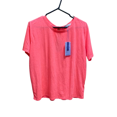 Rockwear Womens  Size 14 Short Sleeve Shirt Orange 
