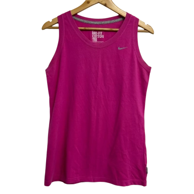 Nike Womens Size M/12-14 Pink Singlet Top  