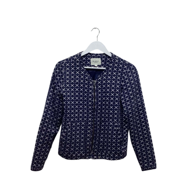 Elwood Navy Geometric Size 6 super comfy jumper