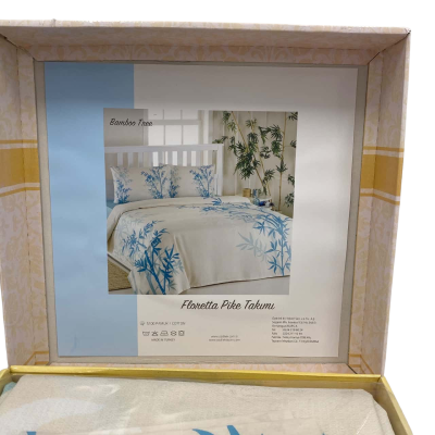 Floretta Bamboo Tree King size Doona Cover Set 