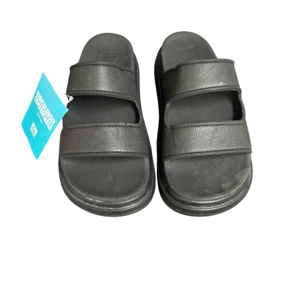 Reef Women's Cushion Bondi 2 Bar Slide Sandals Size 6 Black  