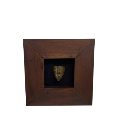 Mounted Gold Mask