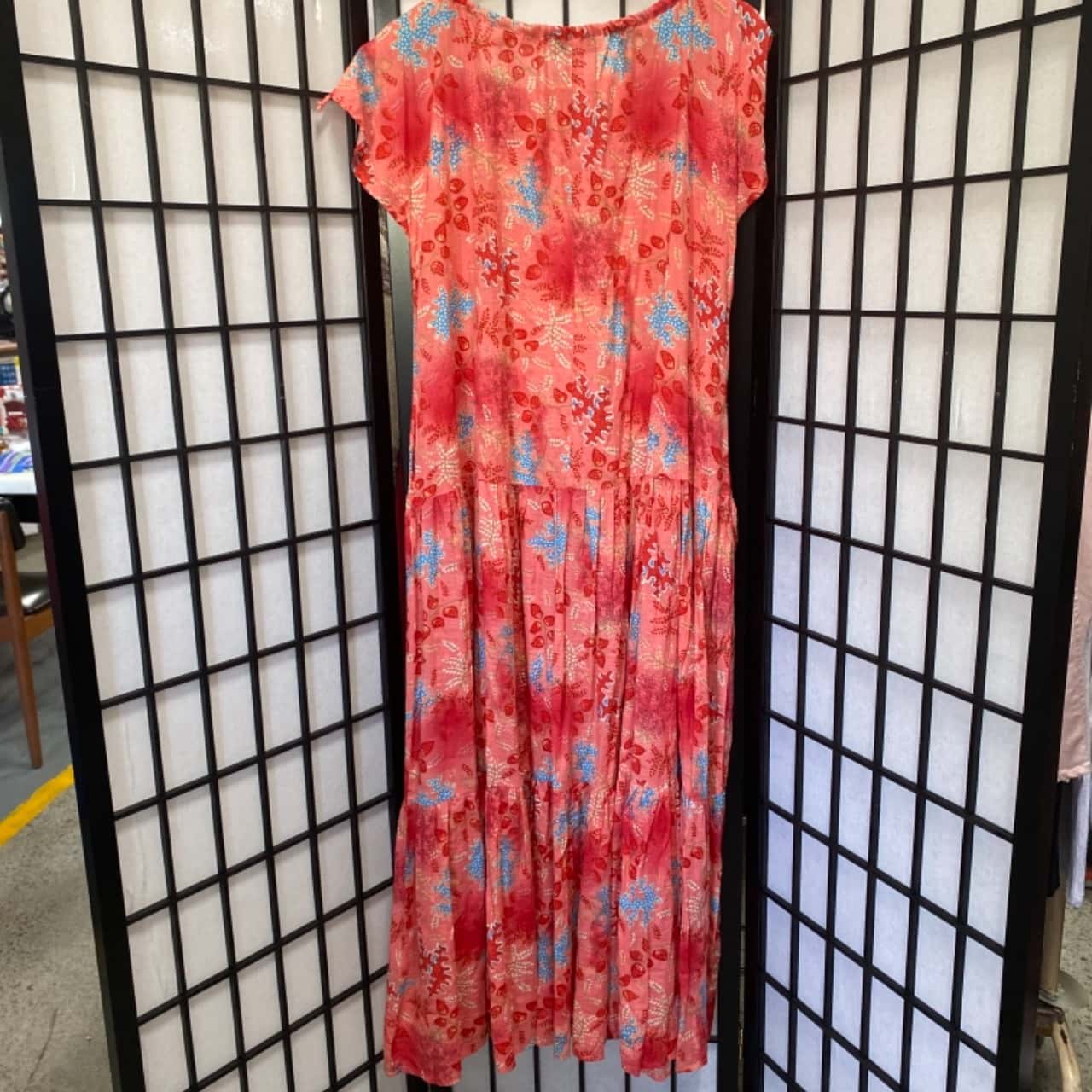 Mombasa Rose Womens Size M Maxi Dress 